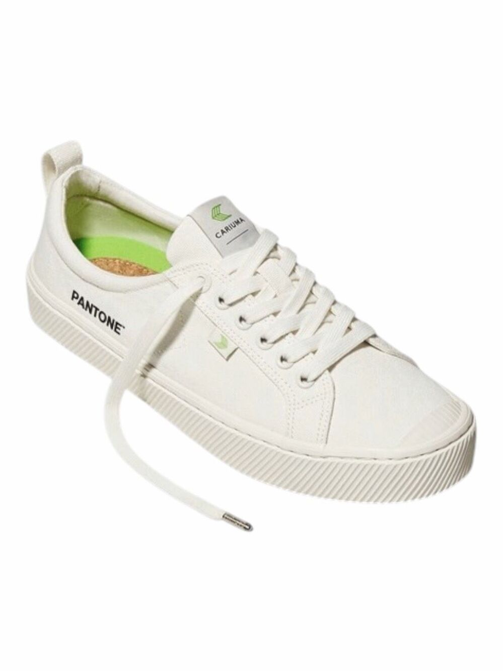 CARIUMA OCA Low x Pantone Snow White Canvas Sneakers Women’s 7.5 Men’s 6